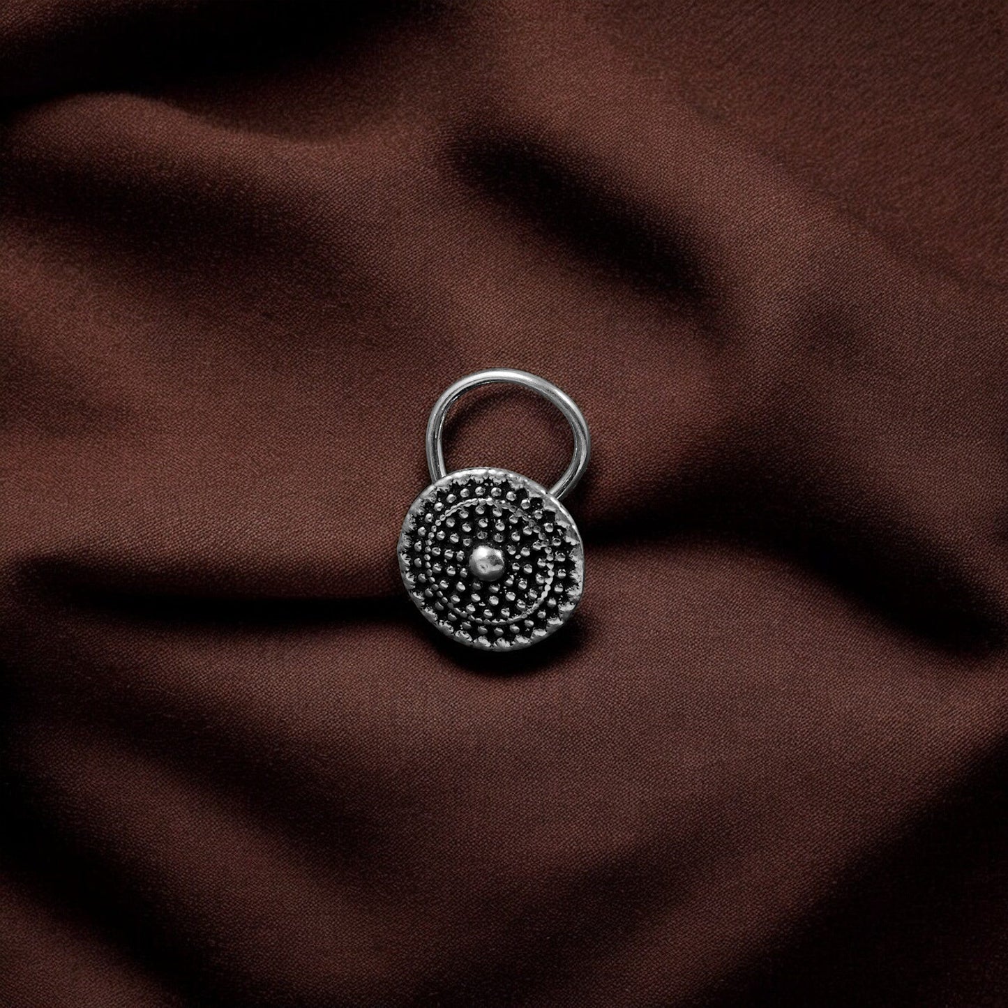 925 silver nose pin image 1