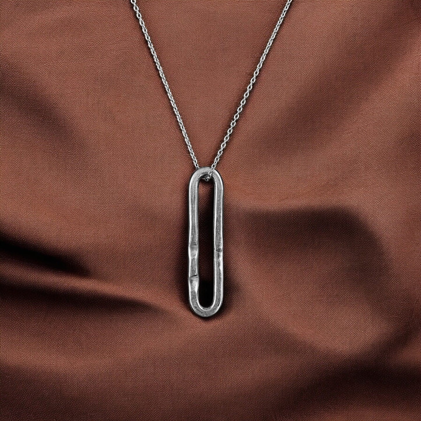 925 silver capsule pendent image 0