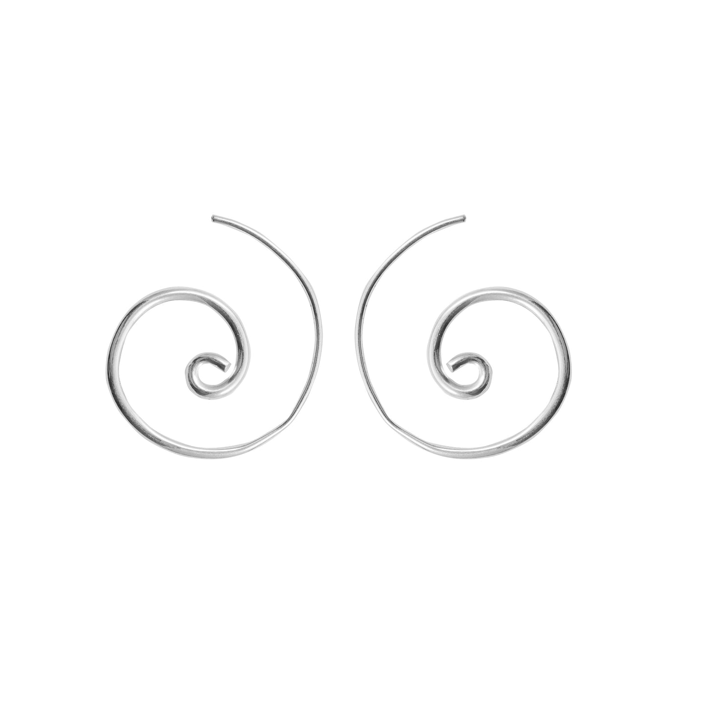 925 silver hoop earrings image 0
