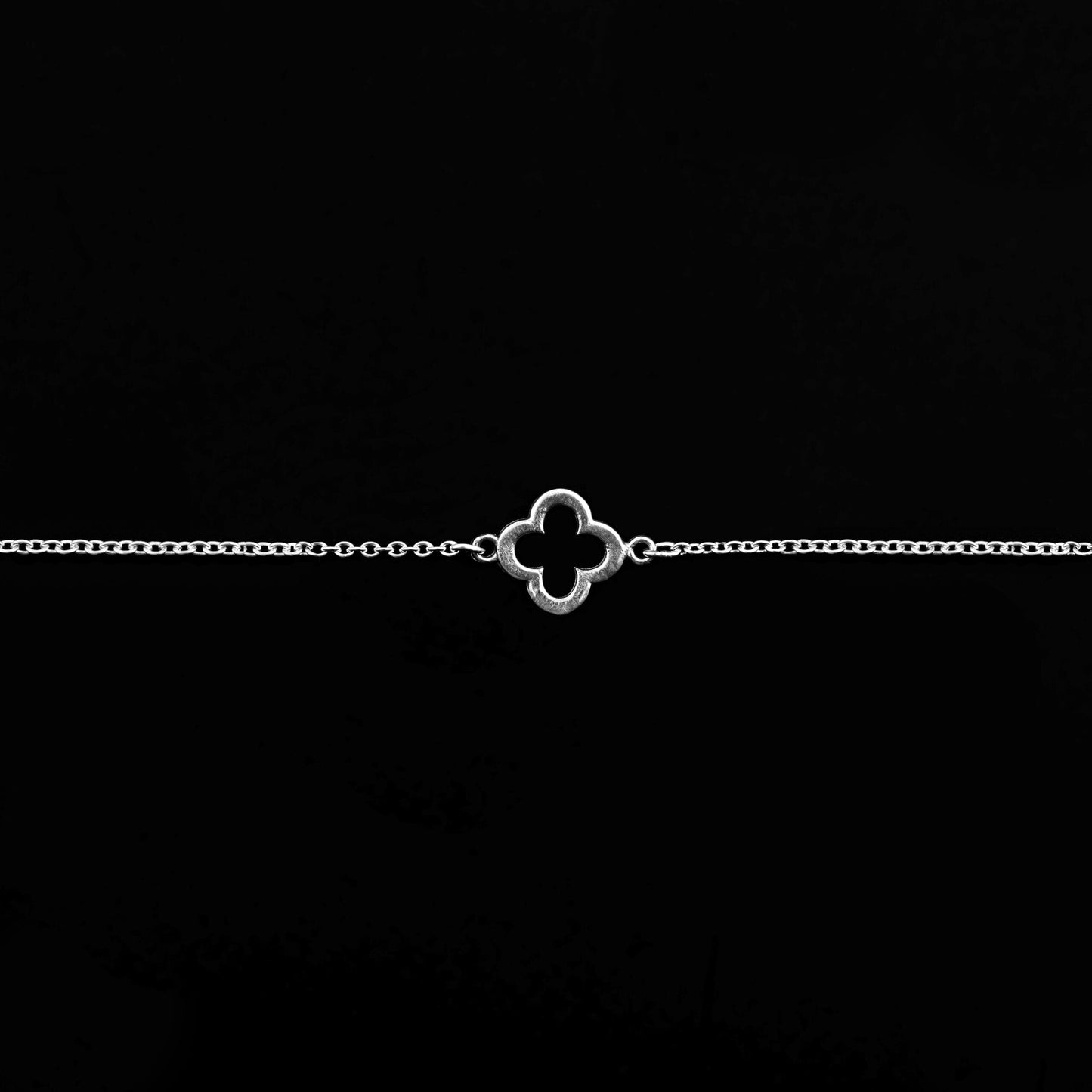 925 silver bracelet in peace square design image 0
