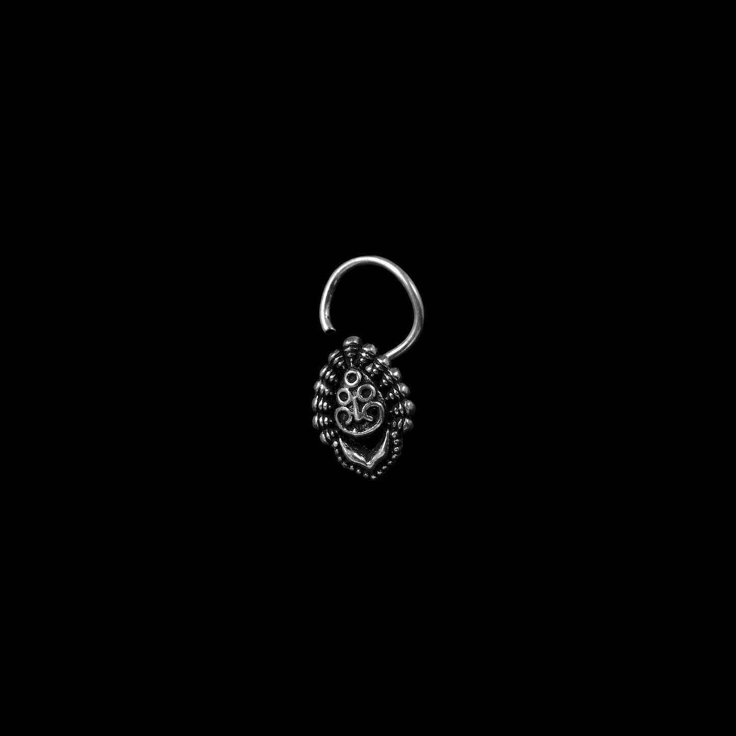 925 silver nose pin image 0