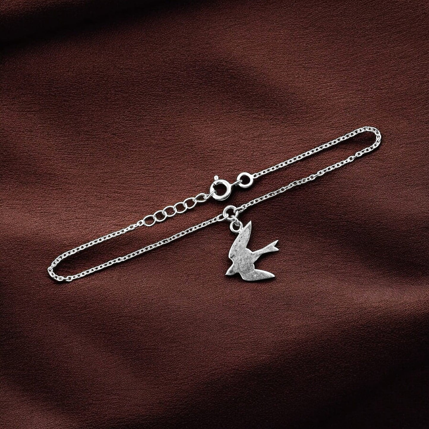 925 silver bracelet in bird design - 1 image 2