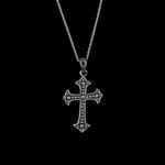 925 silver cross pendent