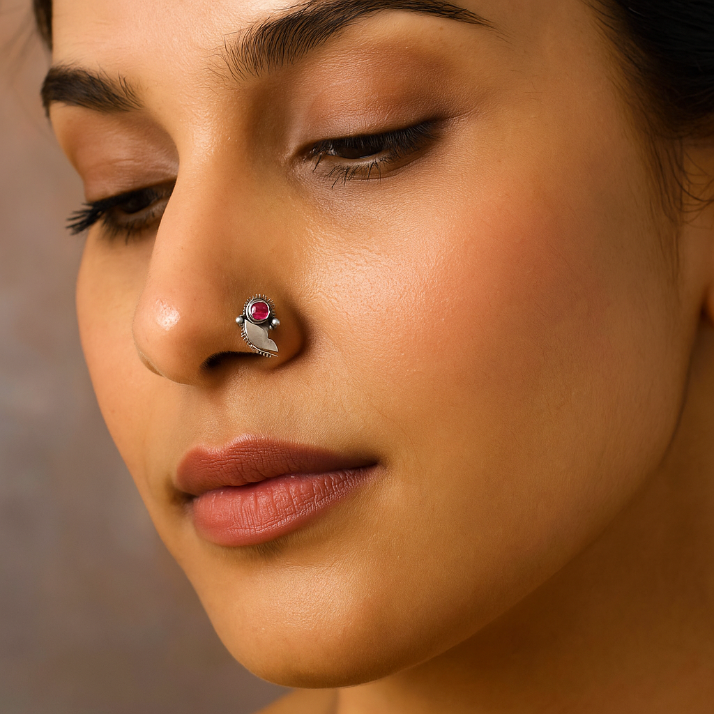 shanaya nose pin