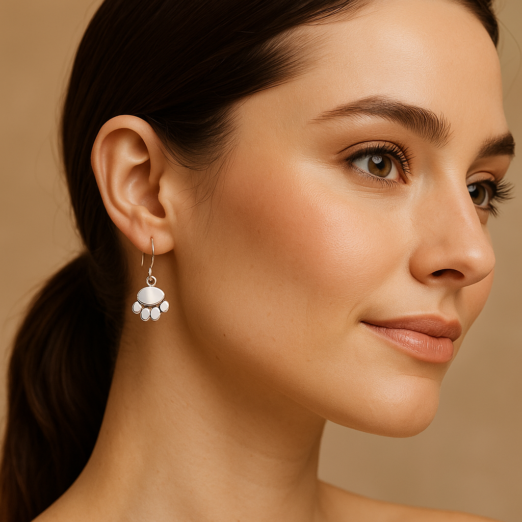 925 silver hoop earrings