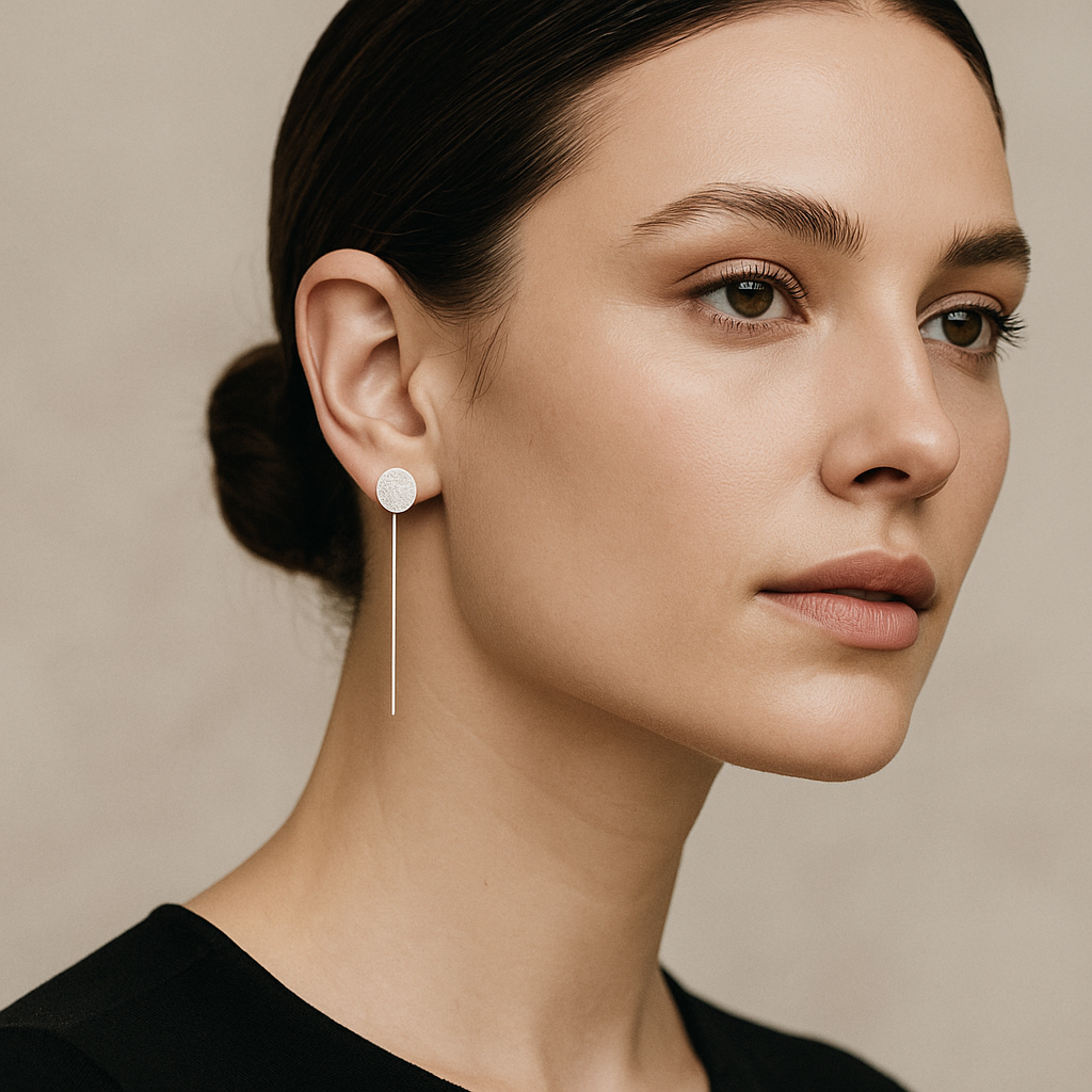 925 silver hoop earrings