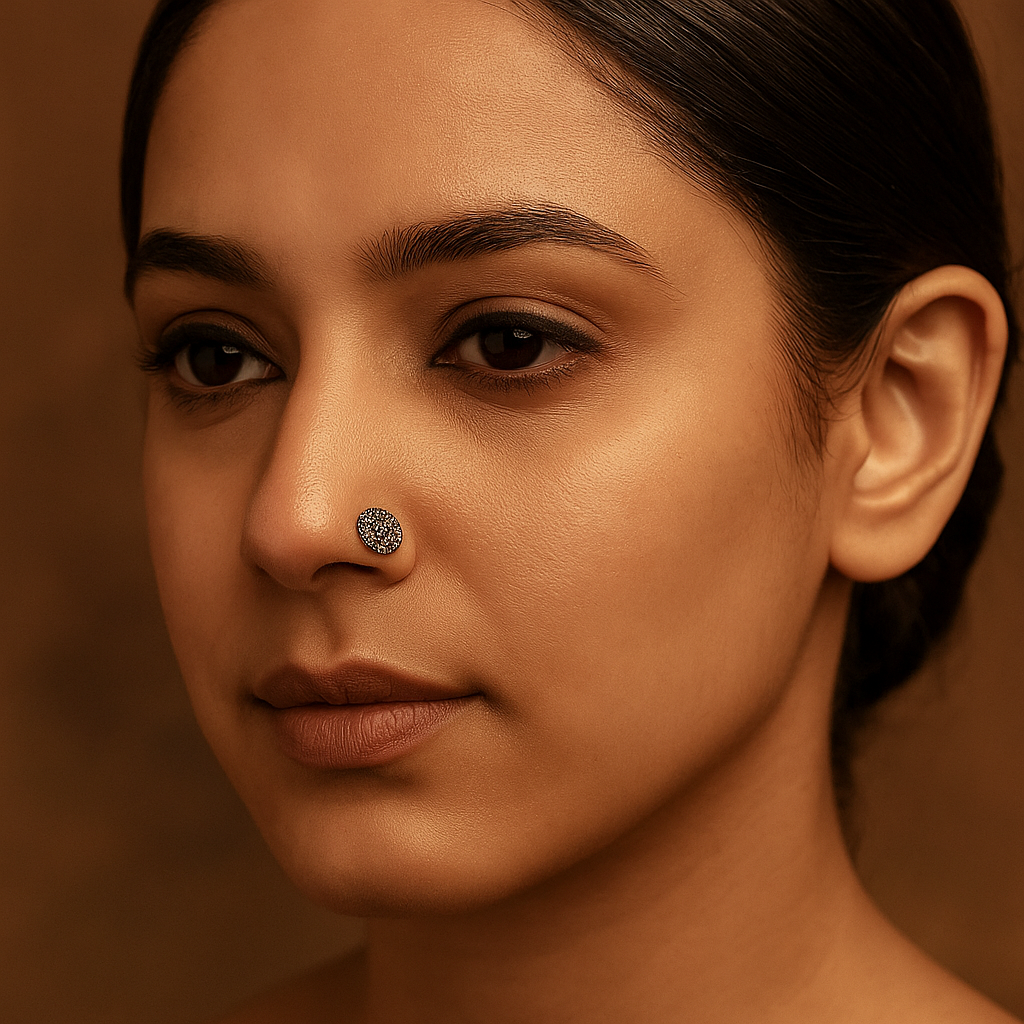 925 silver nose pin