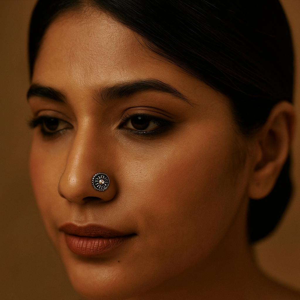 925 silver nose pin