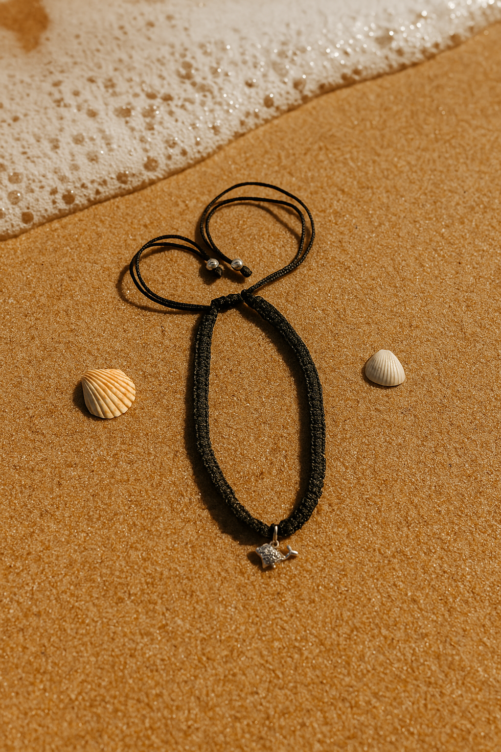 925 silver dolphin anklet