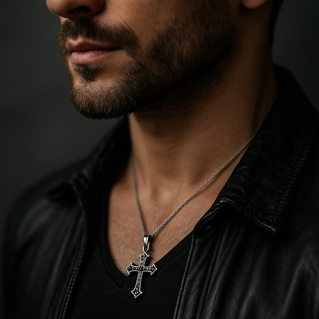 925 silver cross pendent