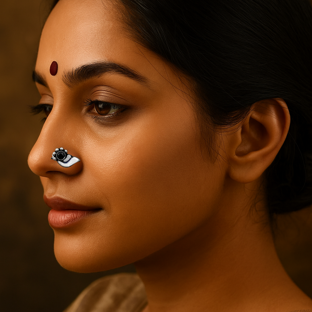 925 silver nose pin