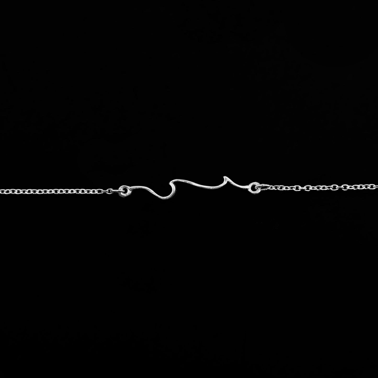 925 silver bracelet in wave bracelet design - 1 image 0