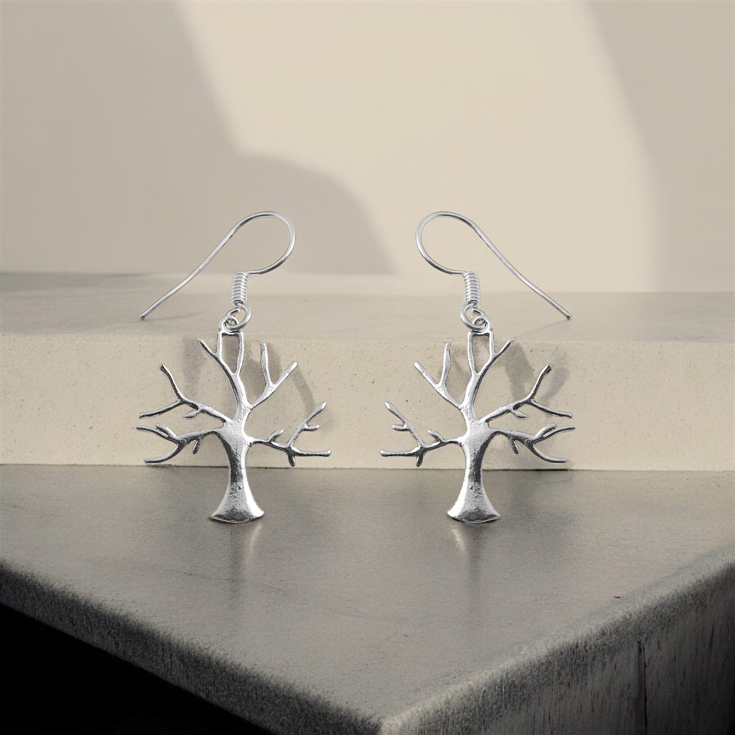 925 silver hoop earrings image 1
