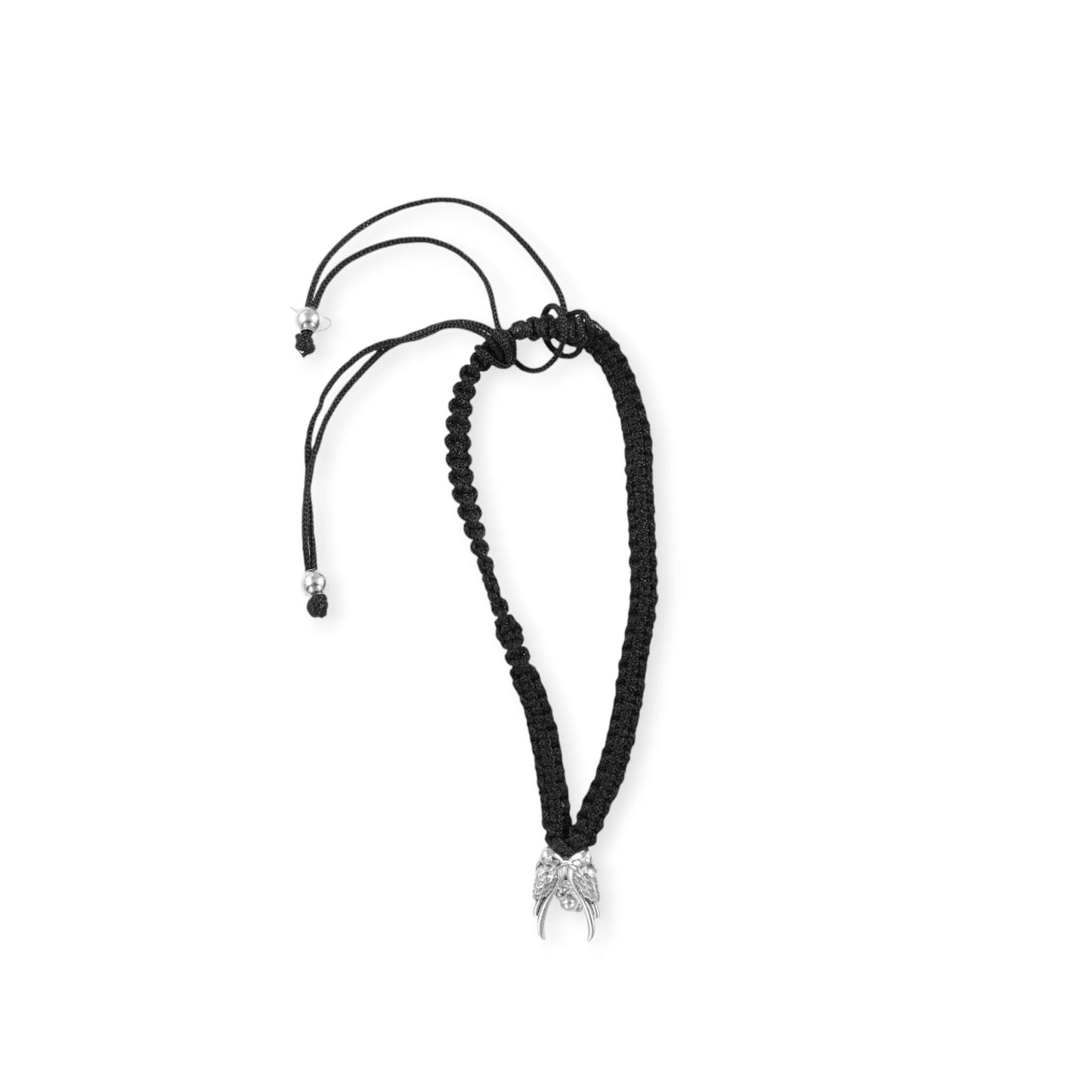 925 silver wings anklet image 0