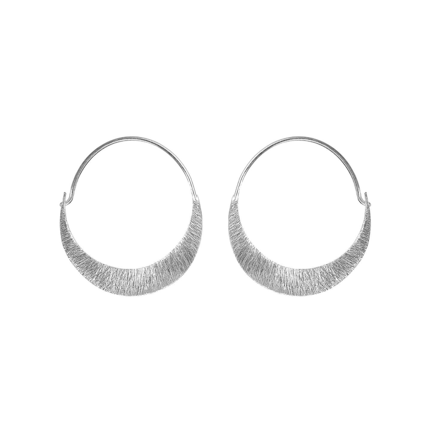 925 silver hoop earrings image 0