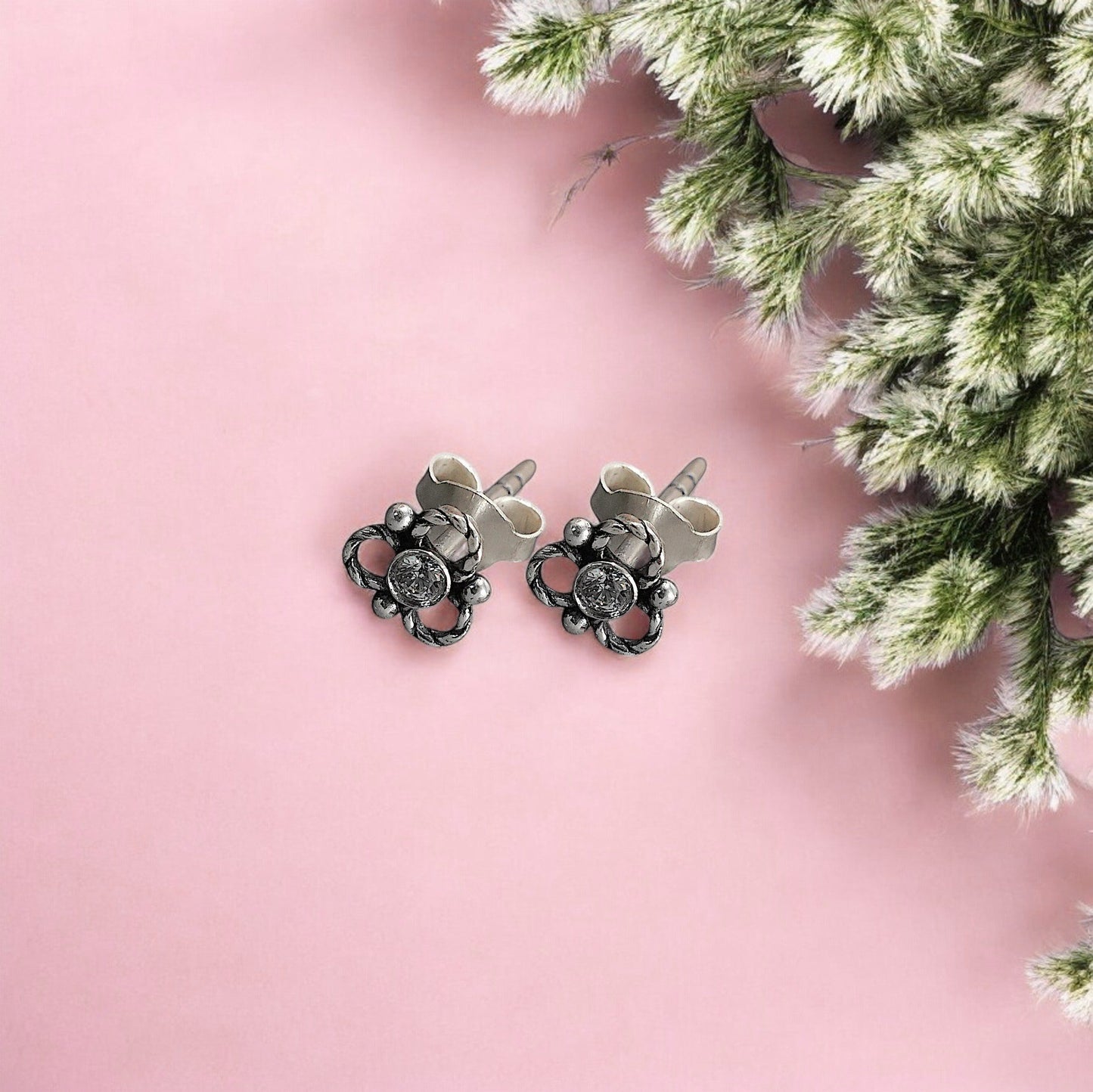 feather gleam studs image 1