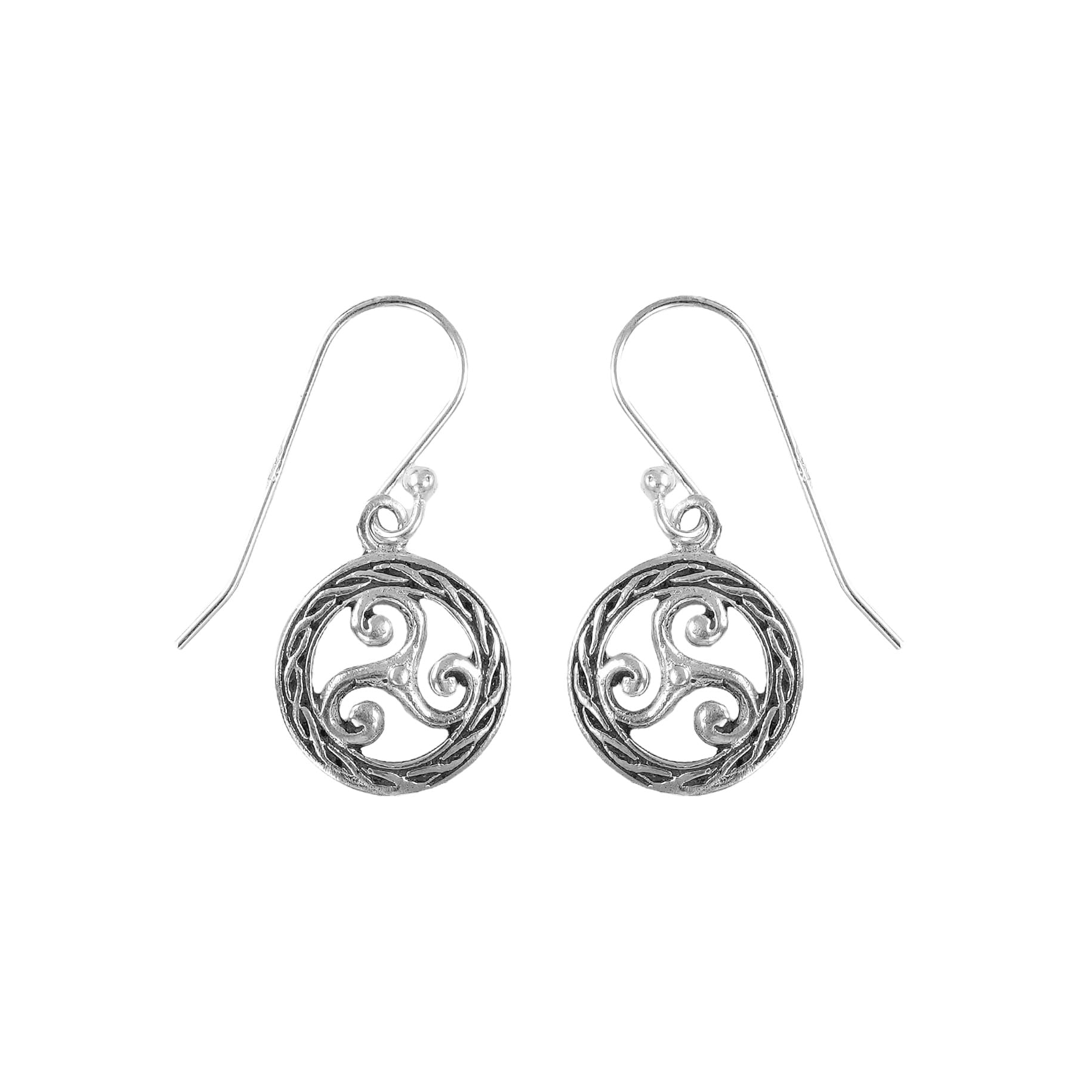 925 Silver Hoop Earrings image 0