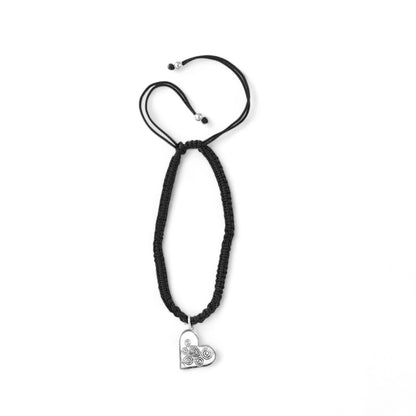 925 Silver Heart Anklet image 0