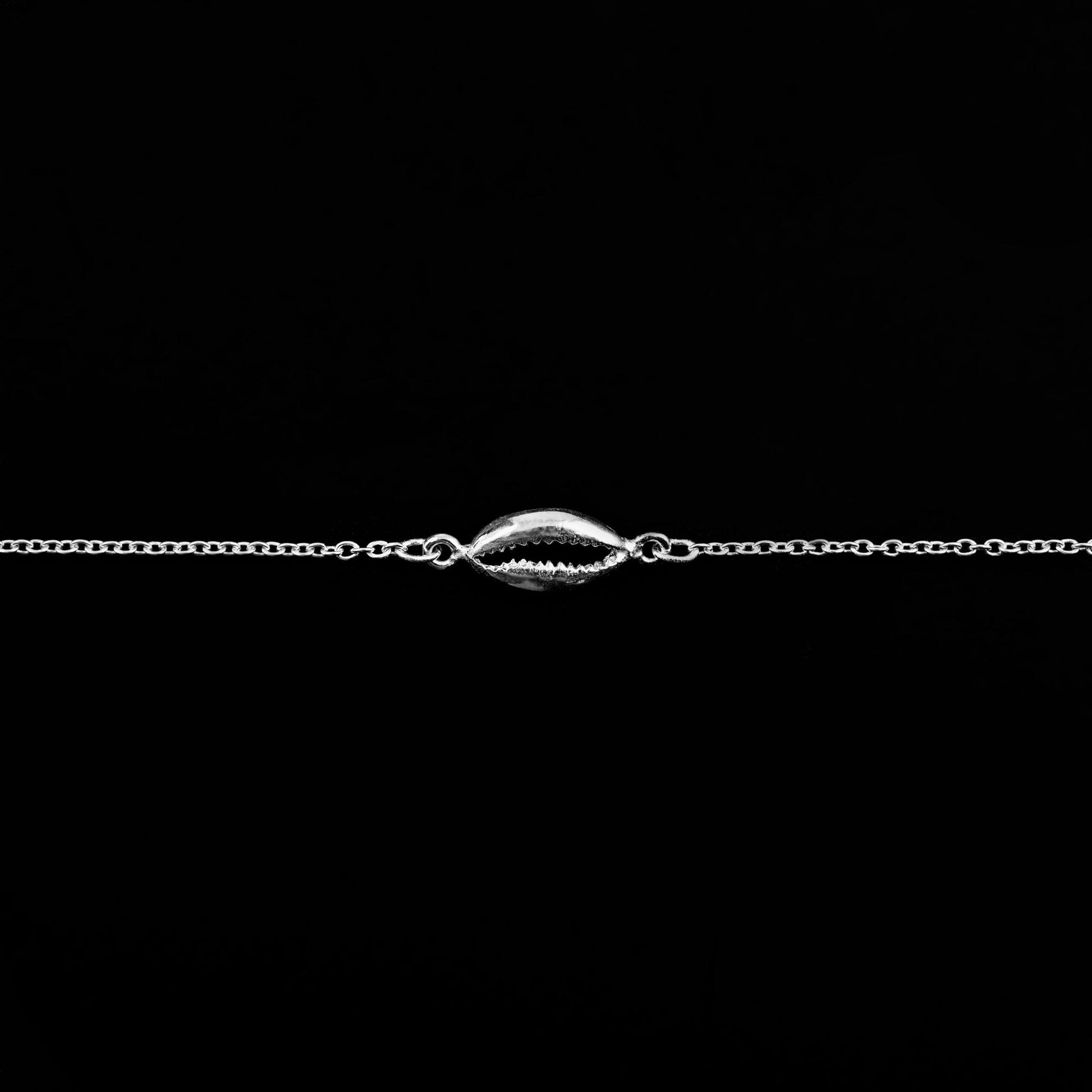 925 Silver Bracelet in Shell Design image 0