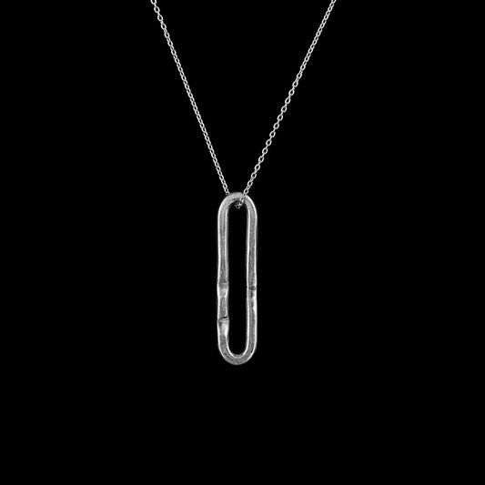 925 Silver  Capsule Pendent image 1