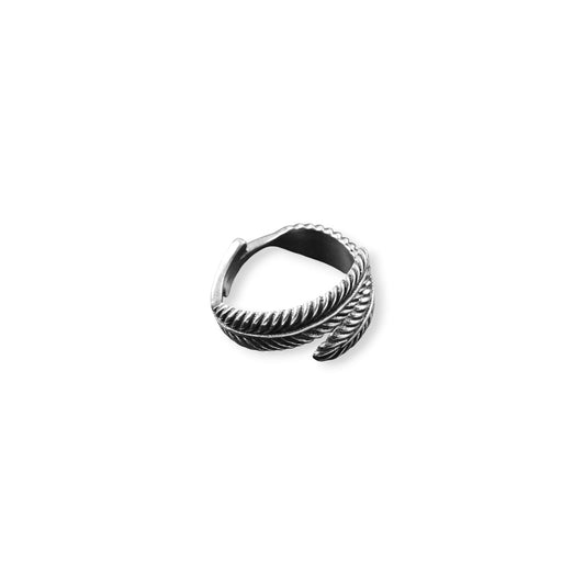 925 Silver Palm Ring image 1