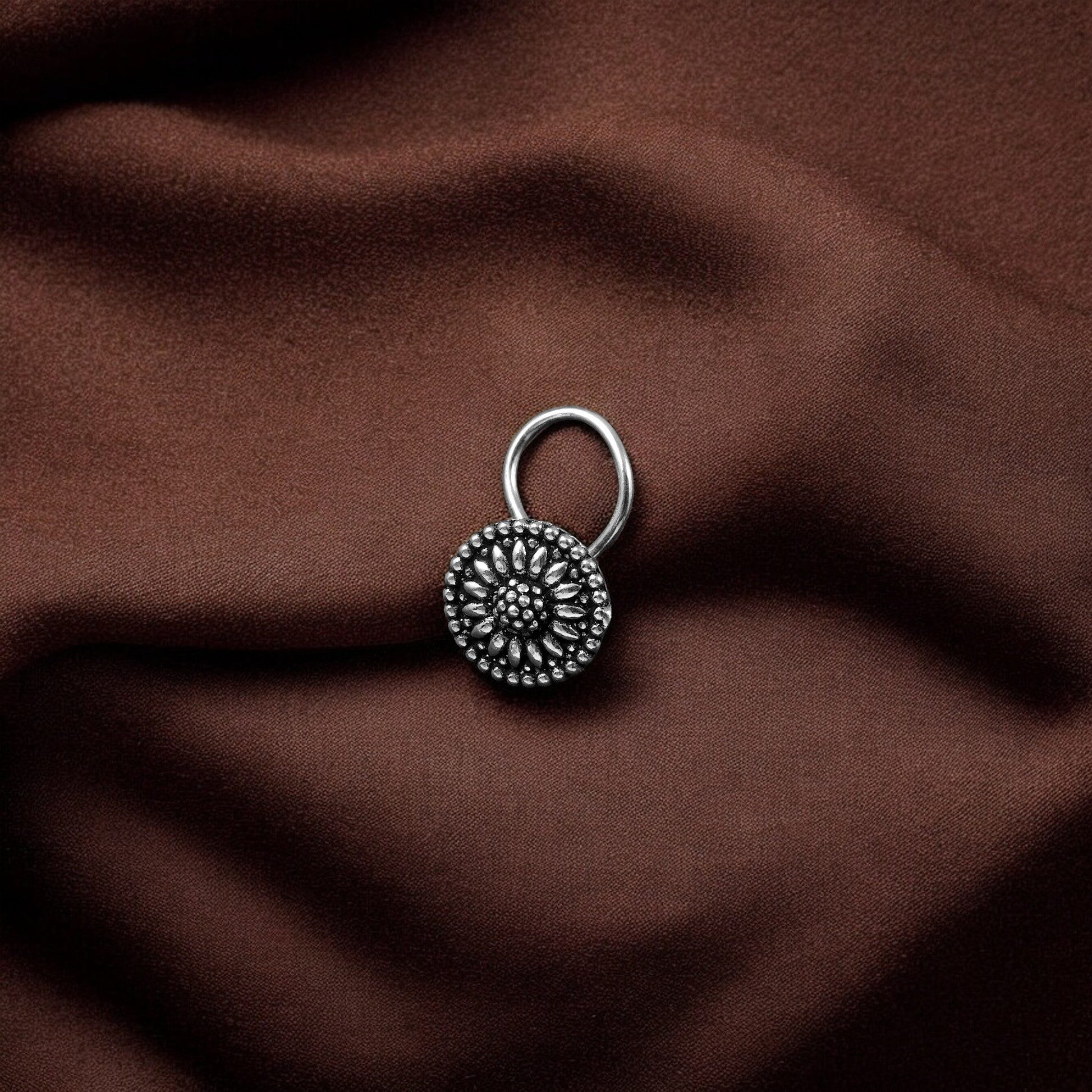 925 Silver Nose Pin image 1