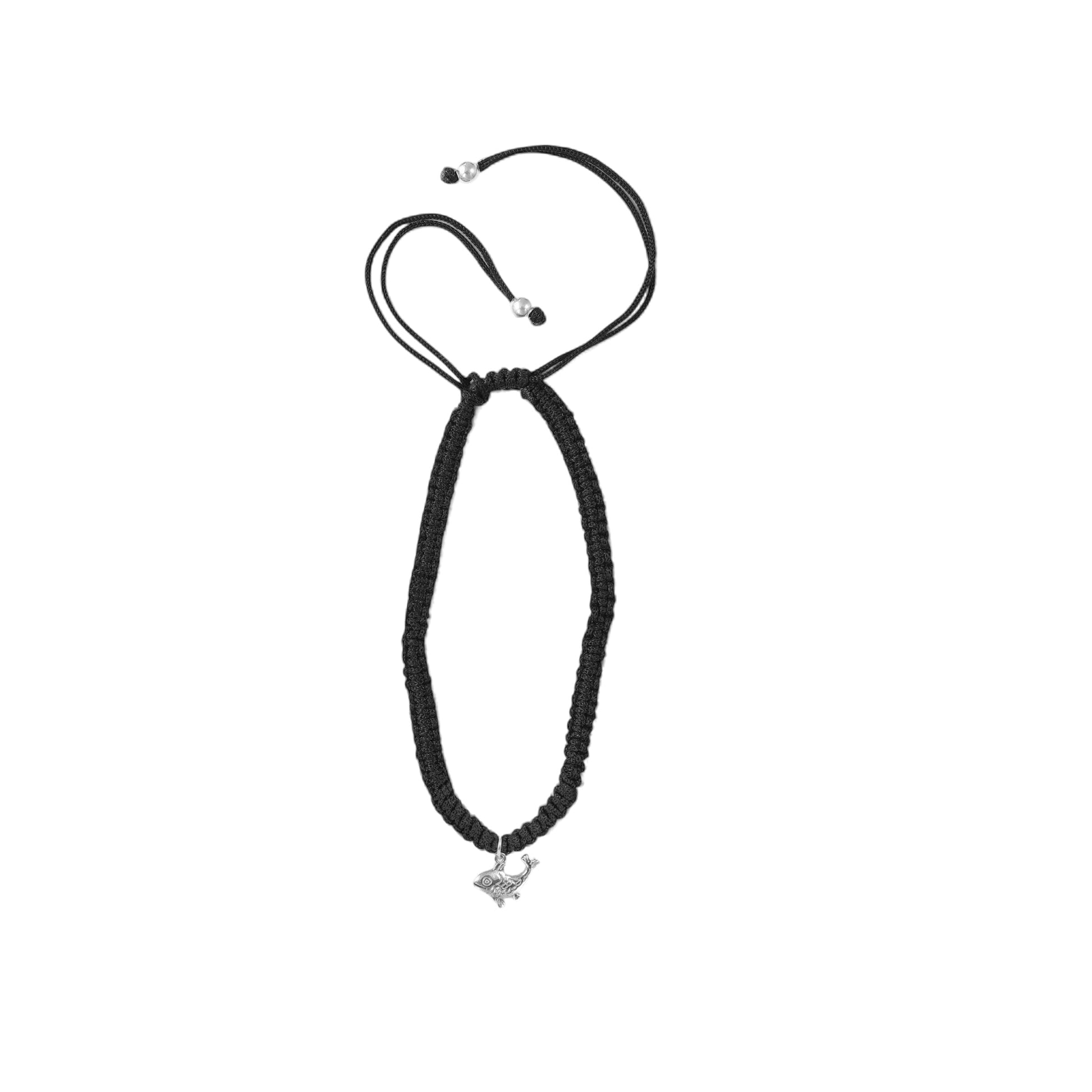 925 Silver Dolphin Anklet image 0