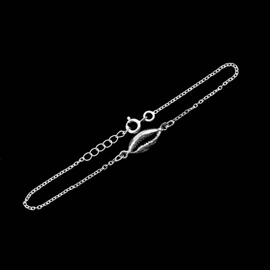 925 Silver Bracelet in Shell Design image 1