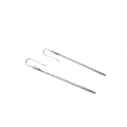 925 Silver Hoop Earrings image 1