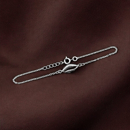 925 Silver Bracelet in Shell Design image 2