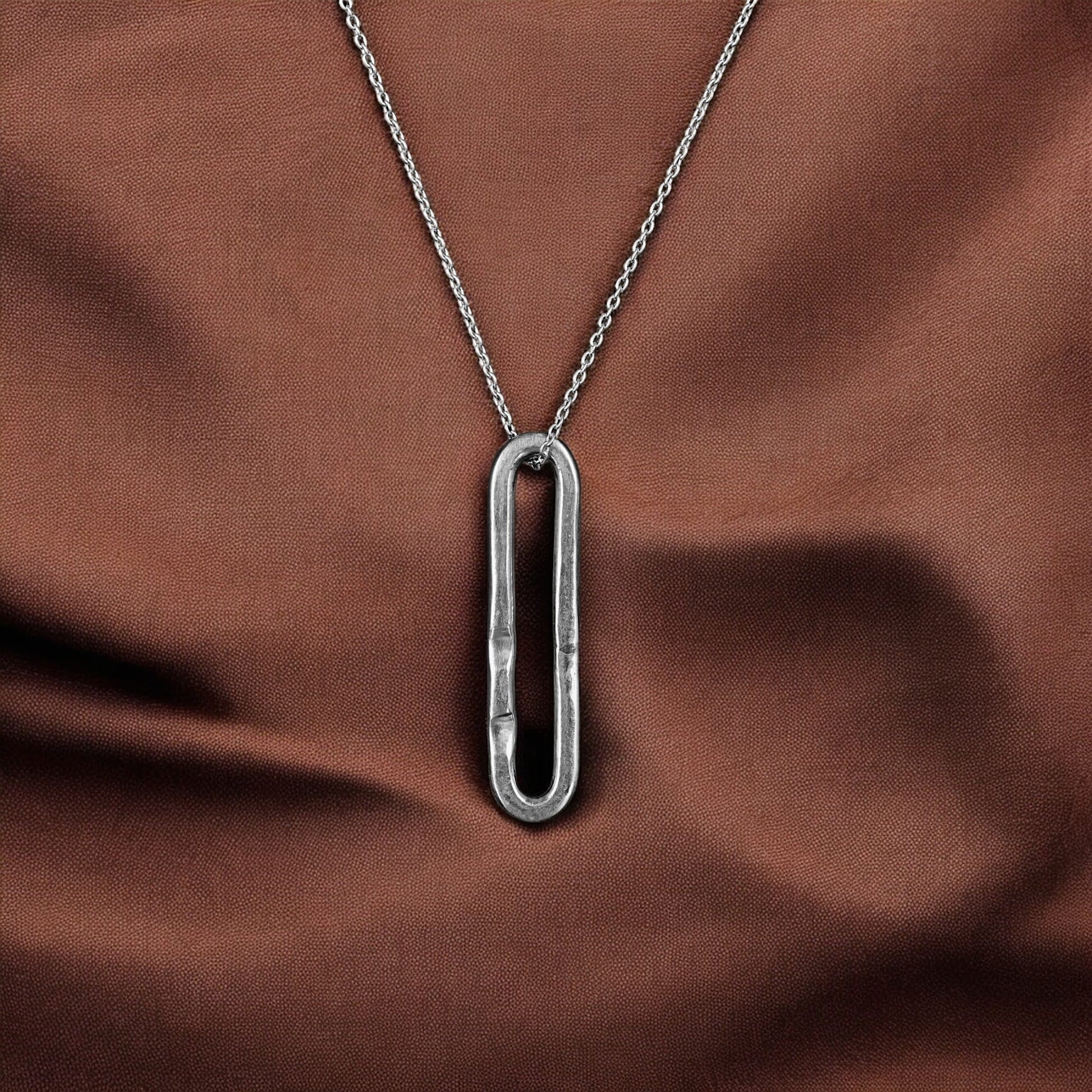 925 Silver  Capsule Pendent image 0