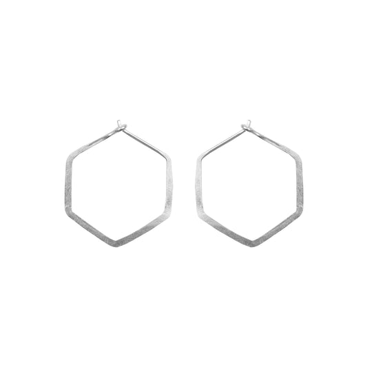 925 Silver Hoop Earrings image 0