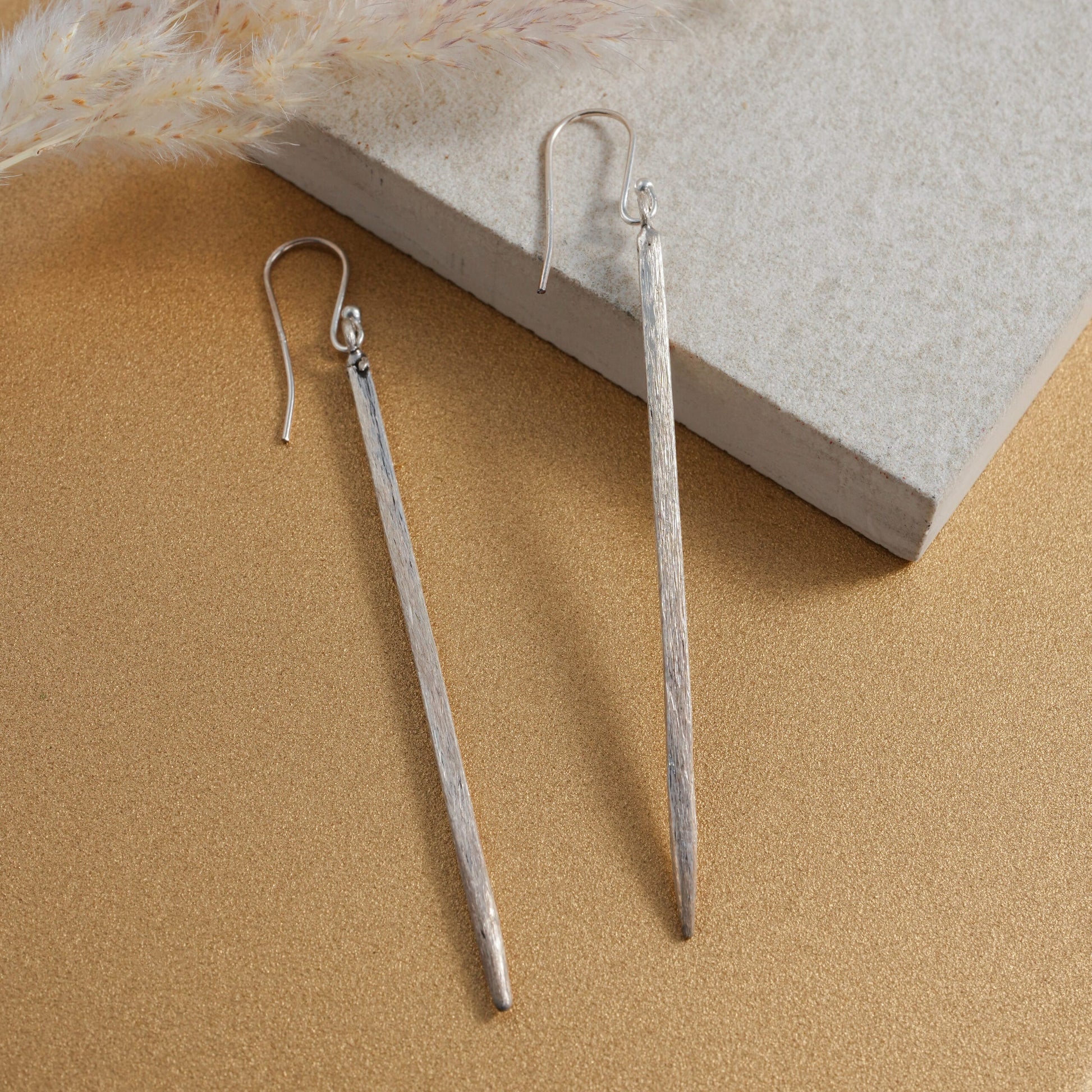 925 Silver Hoop Earrings image 2