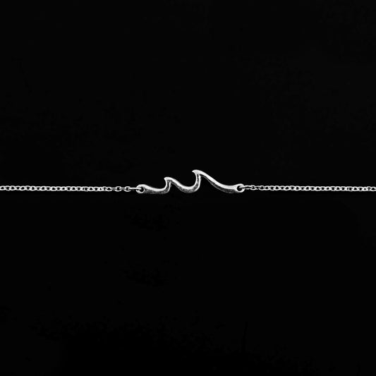 925 Silver Bracelet in Wave Design - 2 image 0