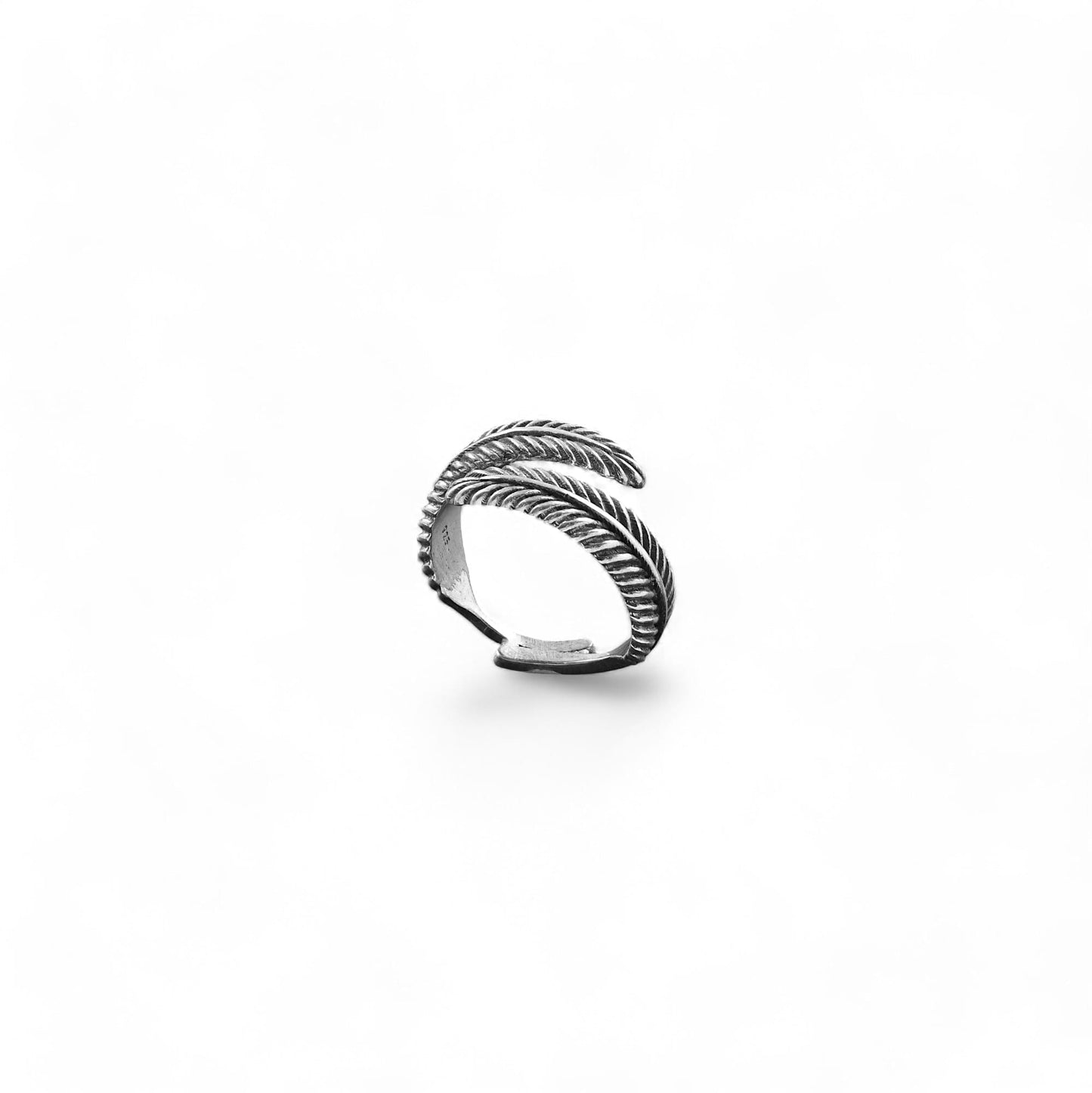925 silver palm ring image 2