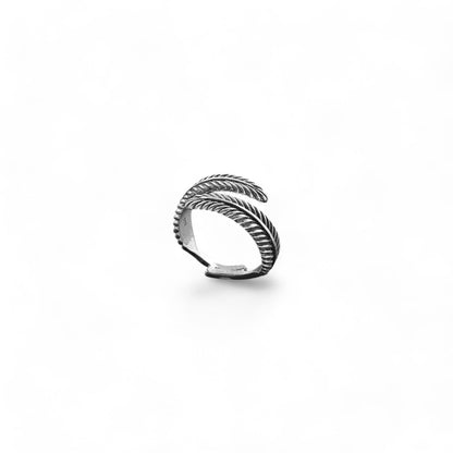 925 Silver Palm Ring image 2