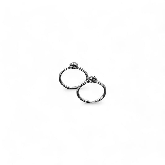 925 Silver Moti Toe Ring image 2