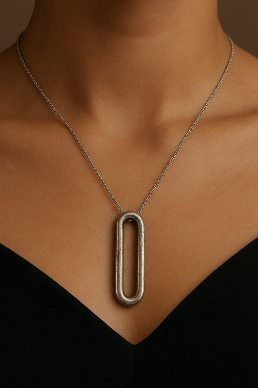 925 Silver Capsule Pendent