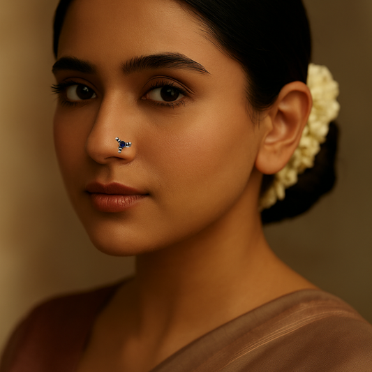 Diya Nose Pin