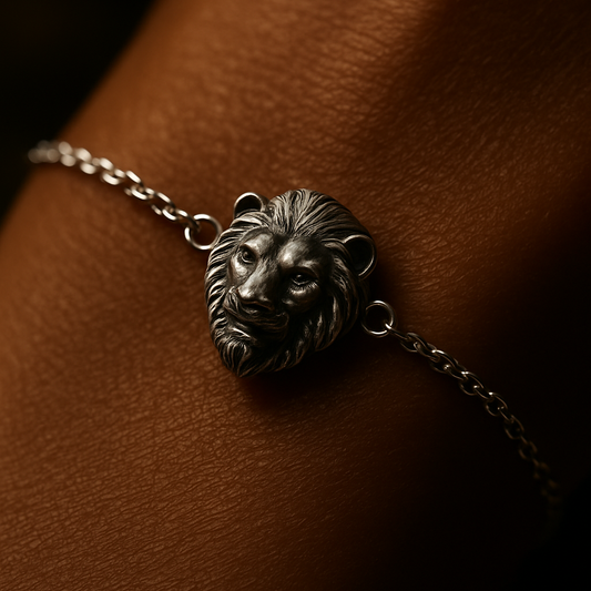 925 Silver Bracelet in Lioness Design