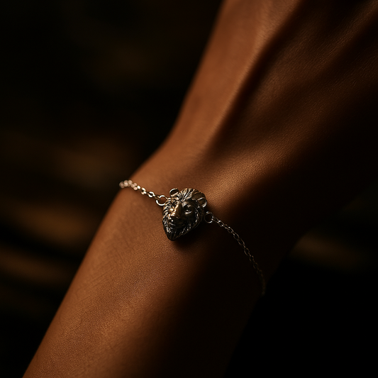 925 Silver Bracelet in Lioness Design