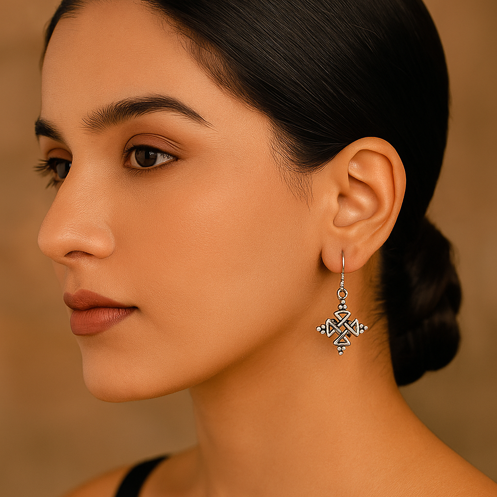 925 silver hoop earrings