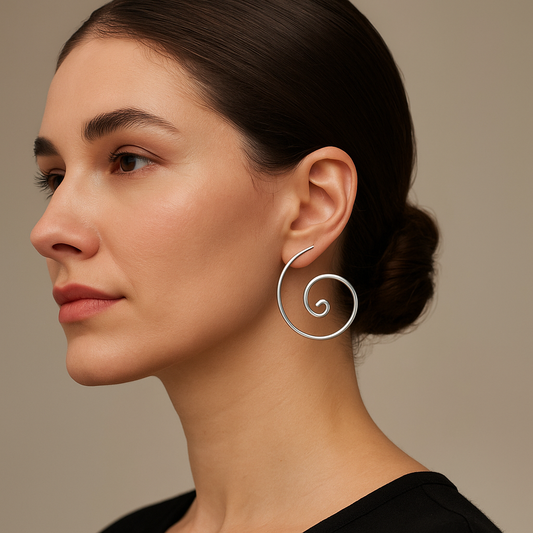925 Silver Hoop Earrings