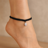 925 Silver Leaf Anklet