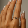 925 Silver V Ring