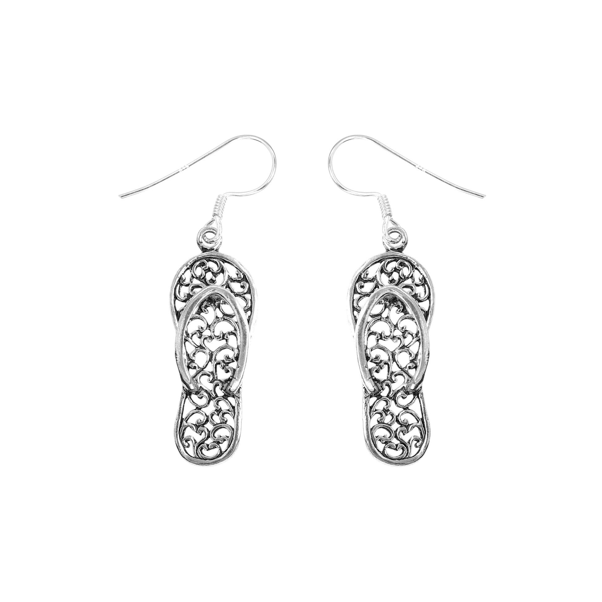 925 Silver Hoop Earrings image 0