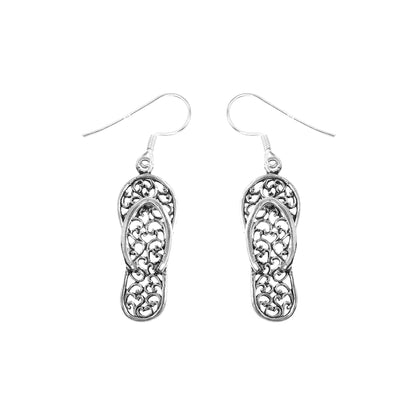925 Silver Hoop Earrings image 0