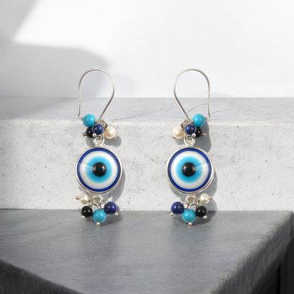 925 Silver Hoop Earrings image 1