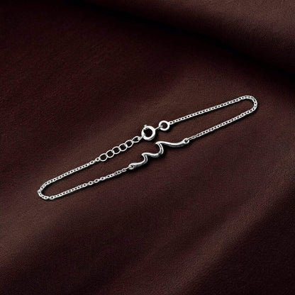 925 Silver Bracelet in Wave Design - 2 image 2