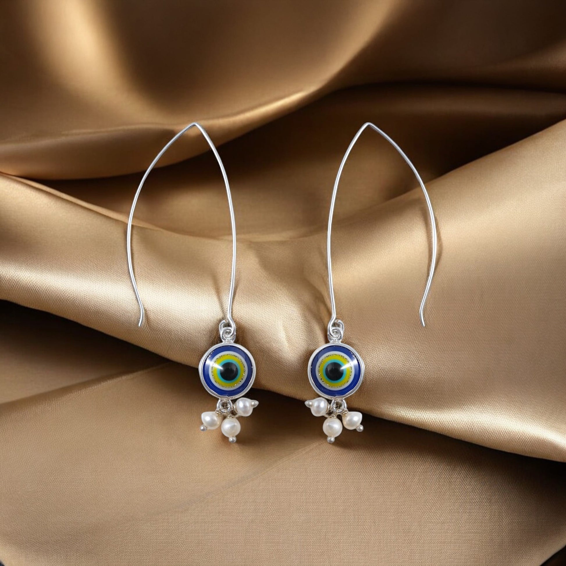 925 Silver Hoop Earrings image 1